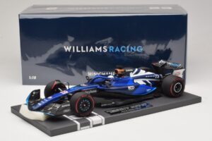 Williams Racing FW45 A. Albon British GP 2023 Minichamps 1:18 117231123 Resin — billede 7 af 7