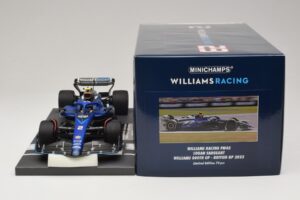 Williams Racing FW45 L. Sargeant British GP 2023 Minichamps 1:18 117231102 Resin — billede 6 af 7