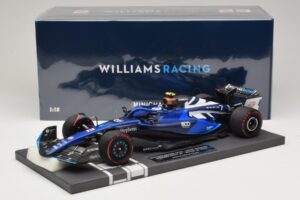 Williams Racing FW45 L. Sargeant British GP 2023 Minichamps 1:18 117231102 Resin — billede 7 af 7