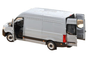 Mercedes Sprinter Grå Norev 1:18 183042 Metal — billede 3 af 6