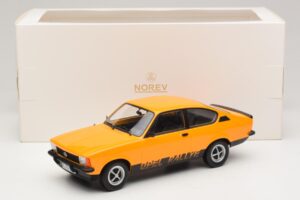 Opel Kadett C Rallye 2.0E Brilliant Ochre Norev 1:18 183659 Metal — billede 6 af 6