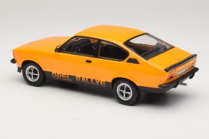 Opel Kadett C Rallye 2.0E Brilliant Ochre Norev 1:18 183659 Metal — billede 5 af 6