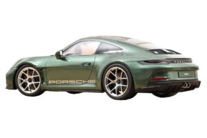 Porsche 911 992 S/T Malachite Green Metallic Norev 1:12 127552 Metal — billede 2 af 4