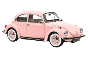 Volkswagen 1303 Pastel Pink New Baby Gift Norev 1:18 188677 Metal