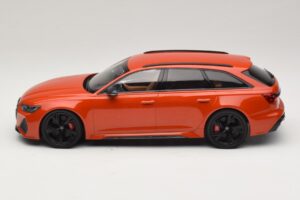 Audi RS6 C8 Avant Orange Metallic Minichamps 1:18 155018012 Metal — billede 3 af 6