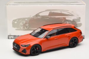 Audi RS6 C8 Avant Orange Metallic Minichamps 1:18 155018012 Metal — billede 6 af 6