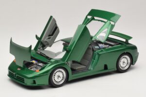 Bugatti EB110 Grøn Metallic Bburago 1:18 3003 Metal — billede 2 af 8