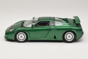 Bugatti EB110 Grøn Metallic Bburago 1:18 3003 Metal — billede 4 af 8