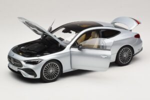 Mercedes CLE C236 Coupé Hightech Silver Norev 1:18 183939 Metal — billede 2 af 8