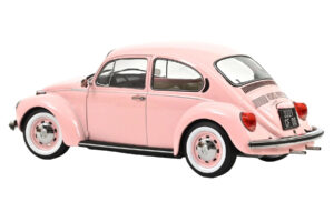 Volkswagen 1303 Pastel Pink New Baby Gift Norev 1:18 188677 Metal — billede 2 af 2