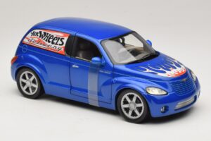 Chrysler PT Cruiser Levering Blå Hot Wheels 1:18 29616 Metal — billede 5 af 7