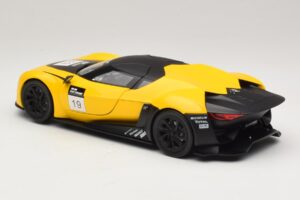 Citroen GT Gul & Sort Norev 1:18 181609 Metal — billede 7 af 8