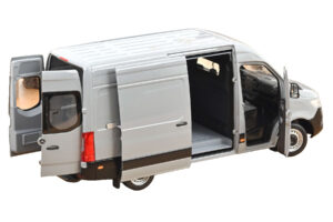 Mercedes Sprinter Grå Norev 1:18 183042 Metal — billede 2 af 6