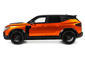 Dacia Duster Mk3 Redust Sport 4x2 Hybrid Metallic Orange Otto 1:18 OT1316 Resin — billede 3 af 4