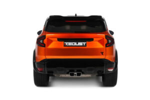 Dacia Duster Mk3 Redust Sport 4x2 Hybrid Metallic Orange Otto 1:18 OT1316 Resin — billede 4 af 4