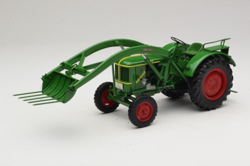Deutz F2L 514 Traktor Frontlæsser Grøn Minichamps 1:18 109144071 Metal