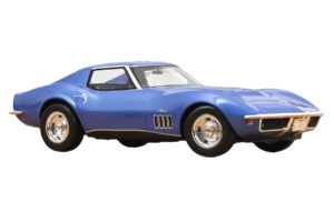 Chevrolet Corvette C3 Le Mans Blue Norev 1:18 189034 Metal