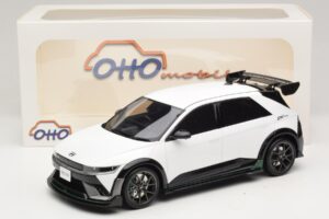 Hyundai Ioniq 5 N DK Edition Atlas White Matt Otto 1:18 OT1227 Resin — billede 6 af 6
