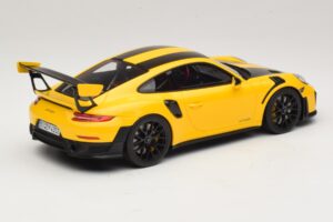 Porsche 911 GT2 RS 991.2 Nurburgring Lap Record Gul GT Spirit 1:18 GT972 Resin — billede 2 af 6