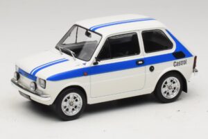 Fiat 126 Castrol Livery Hvid Blå MCG 1:18 Fiat 126 Castrol Livery Hvid Blå MCG 1:18 MCG18666 Metal