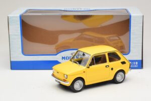 Fiat 126 Gul MCG 1:18 MCG18667 Metal — billede 2 af 6