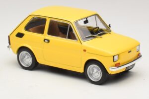 Fiat 126 Gul MCG 1:18 MCG18667 Metal — billede 6 af 6