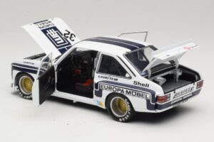 Ford Escort RS1800 #32 K. Ludwig Nurburgring Winner 1976 Minichamps 1:18 100768432-R1 Metal — billede 5 af 8