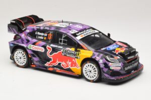 Ford Puma Rally1 #13 G. Munster / L. Louka Rally Monte Carlo 2025 IXO 1:18 18RMC231B Metal — billede 4 af 6