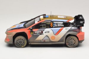 Hyundai i20 N Rally1 #8 O. Tanak / M. Jarveoja Safari Rally Kenya 2025 IXO 1:18 18RMC247A Metal — billede 3 af 6