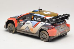 Hyundai i20 N Rally1 #8 O. Tanak / M. Jarveoja Safari Rally Kenya 2025 IXO 1:18 18RMC247A Metal — billede 5 af 6