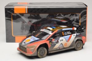 Hyundai i20 N Rally1 #8 O. Tanak / M. Jarveoja Safari Rally Kenya 2025 IXO 1:18 18RMC247A Metal — billede 6 af 6