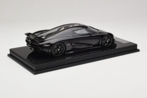 Koenigsegg Regera Sort Carbonpakke Beige Interiør FrontiArt 1:18 REMC042 Resin — billede 2 af 7
