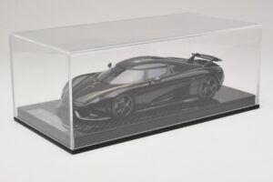 Koenigsegg Regera Sort Carbonpakke FrontiArt 1:18 F079-179 Resin — billede 6 af 7