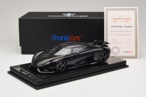 Koenigsegg Regera Sort Carbonpakke FrontiArt 1:18 F079-179 Resin — billede 7 af 7