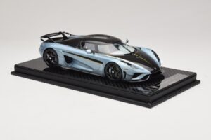 Koenigsegg Regera Blå Carbonpakke FrontiArt 1:18 F079-173 Resin — billede 4 af 7