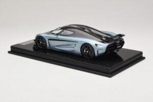 Koenigsegg Regera Blå Carbonpakke FrontiArt 1:18 F079-173 Resin — billede 5 af 7