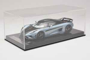 Koenigsegg Regera Blå Carbonpakke FrontiArt 1:18 F079-173 Resin — billede 6 af 7