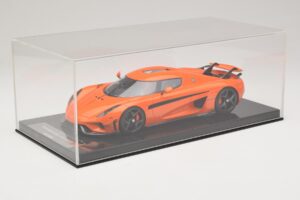 Koenigsegg Regera Orange Carbonpakke FrontiArt 1:18 F071-153 Resin — billede 6 af 7