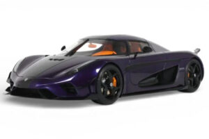 Koenigsegg Regera Lilla GT Spirit 1:18 GT973 Resin — billede 2 af 2