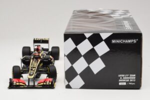 Lotus F1 Team E21 #7 K. Raikkonen Showcar 2013 Minichamps 1:18 110130077 Metal — billede 6 af 7