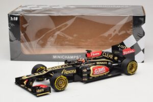 Lotus F1 Team E21 #7 K. Raikkonen Showcar 2013 Minichamps 1:18 110130077 Metal — billede 7 af 7