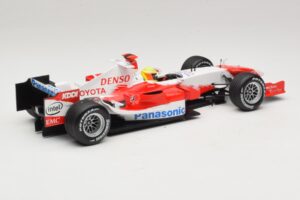 Panasonic Toyota Racing TF106 #12 R. Schumacher Presentation 2006 Minichamps 1:18 AM59553G Metal — billede 2 af 6