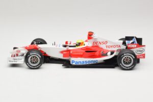 Panasonic Toyota Racing TF106 #12 R. Schumacher Presentation 2006 Minichamps 1:18 AM59553G Metal — billede 3 af 6