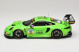 Porsche 911 992 GT3 R #90 D. Olsen Manthey EMA DTM Norisring 2023 Minichamps 1:18 MG-M-911-DTM-90-23-1802 Metal — billede 4 af 8