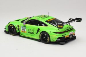Porsche 911 992 GT3 R #90 D. Olsen Manthey EMA DTM Norisring 2023 Minichamps 1:18 MG-M-911-DTM-90-23-1802 Metal — billede 7 af 8