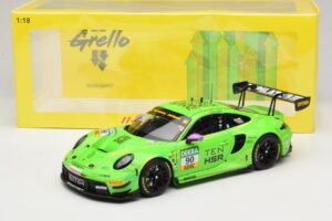 Porsche 911 992 GT3 R #90 D. Olsen Manthey EMA DTM Norisring 2023 Minichamps 1:18 MG-M-911-DTM-90-23-1802 Metal — billede 8 af 8