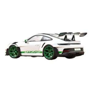 Porsche 911 992 GT3 RS Tribute to Carrera RS Hvid Python Green Norev 1:12 127535 Metal — billede 2 af 4