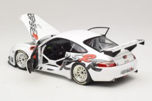 Porsche 911 996 GT3 RSR Hvid 2005 Minichamps 1:18 WAP02160215 Metal — billede 5 af 8