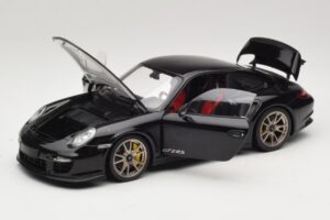 Porsche 911 997 GT2 RS Sort Minichamps 1:18 100069401-O Metal — billede 2 af 8
