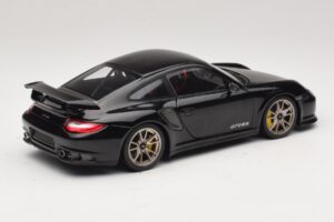 Porsche 911 997 GT2 RS Sort Minichamps 1:18 100069401-O Metal — billede 3 af 8